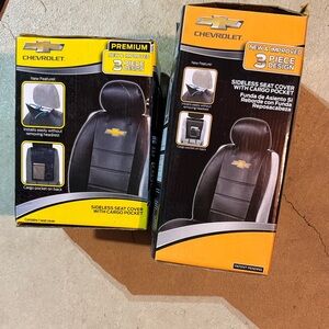 Chevrolet Sideless Seat Cover with Cargo Pocket